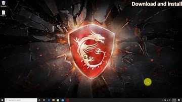 MSI® HOW-TO use MSI Dragon Center (UWP) - MSI Companion on MSI notebook