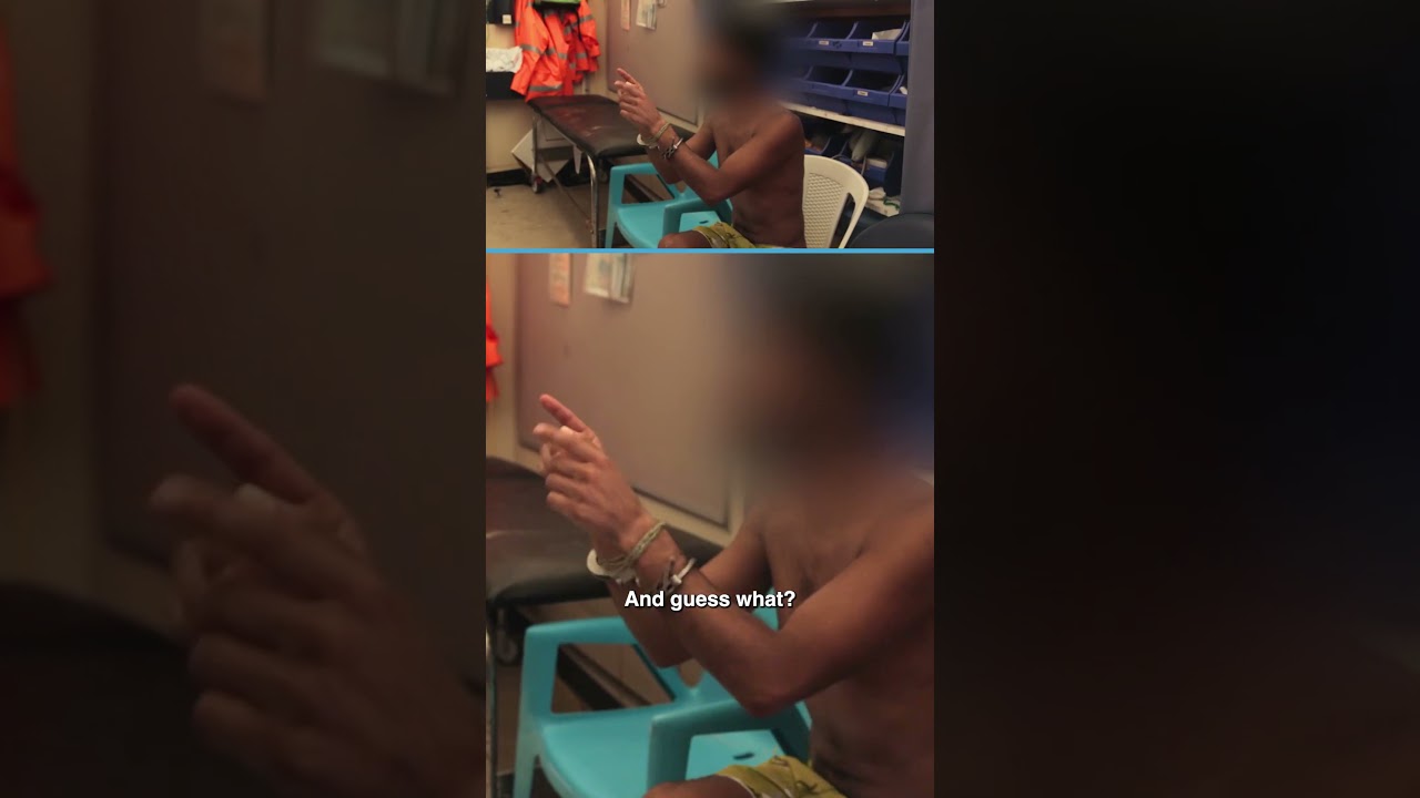 "If you have done nothing wrong...stay" 🤨 