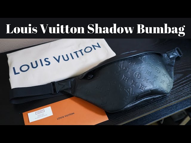 Louis Vuitton Monogram Shadow Discovery Bum Bag PM M46108 Fanny Pack G