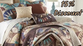 Salisbury Navy 3-Piece Quilt Set | 15% Discount Code will Auto Apply at Checkout screenshot 5