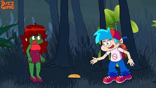 Girlfriend is a Zombie(Part 2)! Boyfriend Love GF - Friday Night Funkin' Animation | Buzz Gems