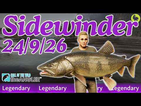 Sidewinder the Legendary Fish this Week 24/9/26 | Call of the Wild: The Angler