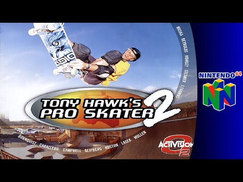 NINTENDO 64 - N64★TONY HAWK&#39;S PRO SKATER 海外版(国内本体動作不可) Tony Hawk's Pro Skater for Nintendo 64 (N64) - CIB
