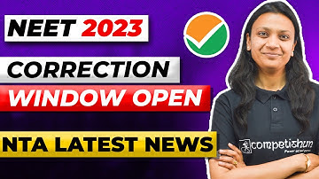 NEET 2023 Correction Window | NEET application form | Poonam ma