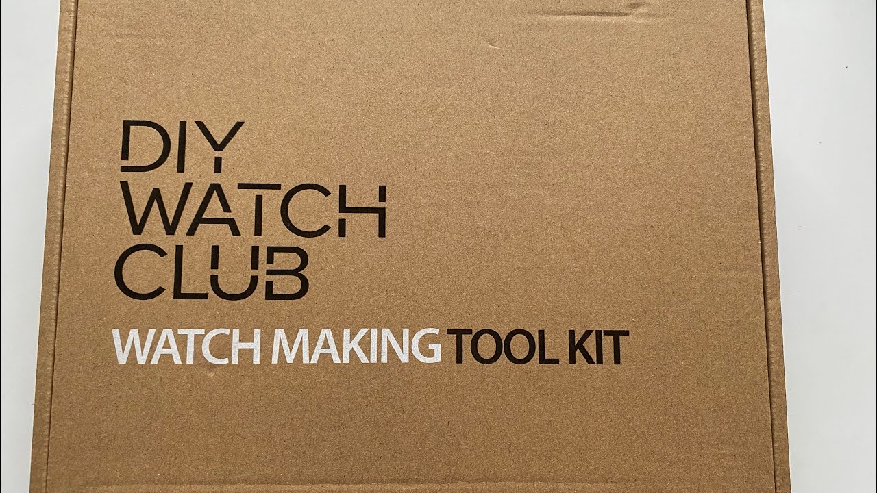 DIY Watch Club Watch Making Tool Kit Unboxing! Worth It?! My Thoughts