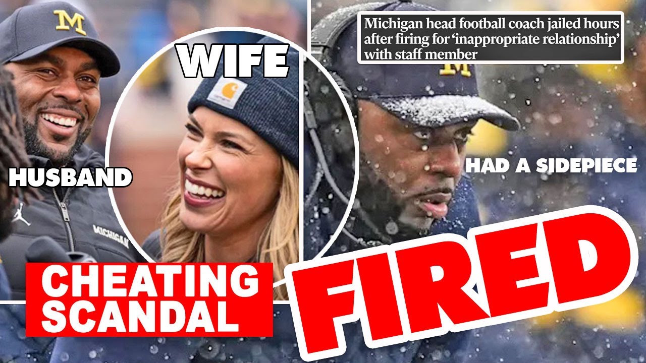 Fired Michigan Wolverines head football coach Sherrone Moore was booked ...