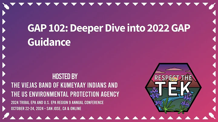 GAP 102: Deeper Dive into 2022 GAP Guidance
