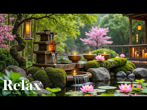 Relaxing Music with Water Sounds for Stress Relief 🌿 Relieving Depression and Anxiety