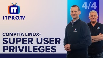 CompTIA Linux+ (XK0-004) Super User Privileges | First 3 For Free