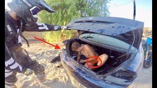 SAVED KIDNAPPED GUY FROM TRUNK OF STOLEN CAR!!!
