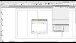 InDesign workplace arrangement and setup