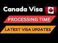 Canada Visa Processing Time after Biometrics l Canada Visitor Visa Updates 2025 l Tourist Visa