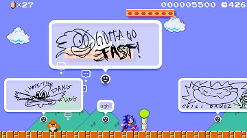 this level is sonic meme hell (rest in peace Miiverse)