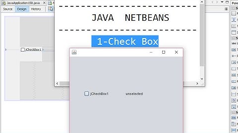 JAVA-Check Box kullanımı How to use Check Box on Java/Netbeans
