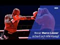 Rüsselsheimer Boxer Marco Lesner sichert sich WM-Kampf