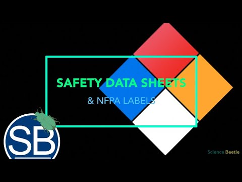 SDS and NFPA Labels