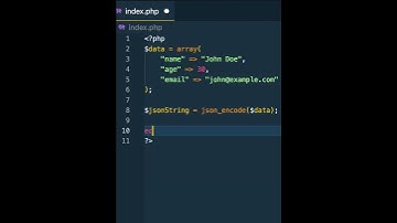 What is json_encode() in PHP #Tutorial! effortlessly. #JSON #webdevelopment  #codingtips 🚀