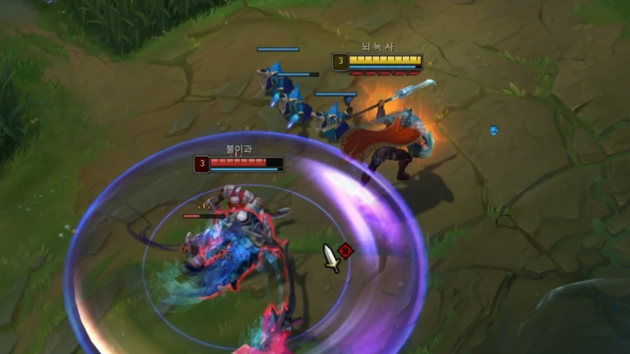 다리우스가 유체화 키면 진짜 화난거라던데