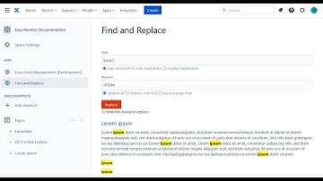 Easy Find and Replace v4 for Atlassian Confluence Cloud