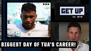 The biggest day of Tua Tagovailoa's NFL career! - Dan Orlovsky hypes up the Dolphins 🐬 | Get Up