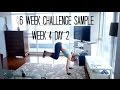 6 Week Challenge Sample | WEEK 4 DAY 2