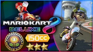 Mario Kart 8 Deluxe - Part 3 Flower Cup 150Cc Triple-Star Nintendo Switch Gameplay
