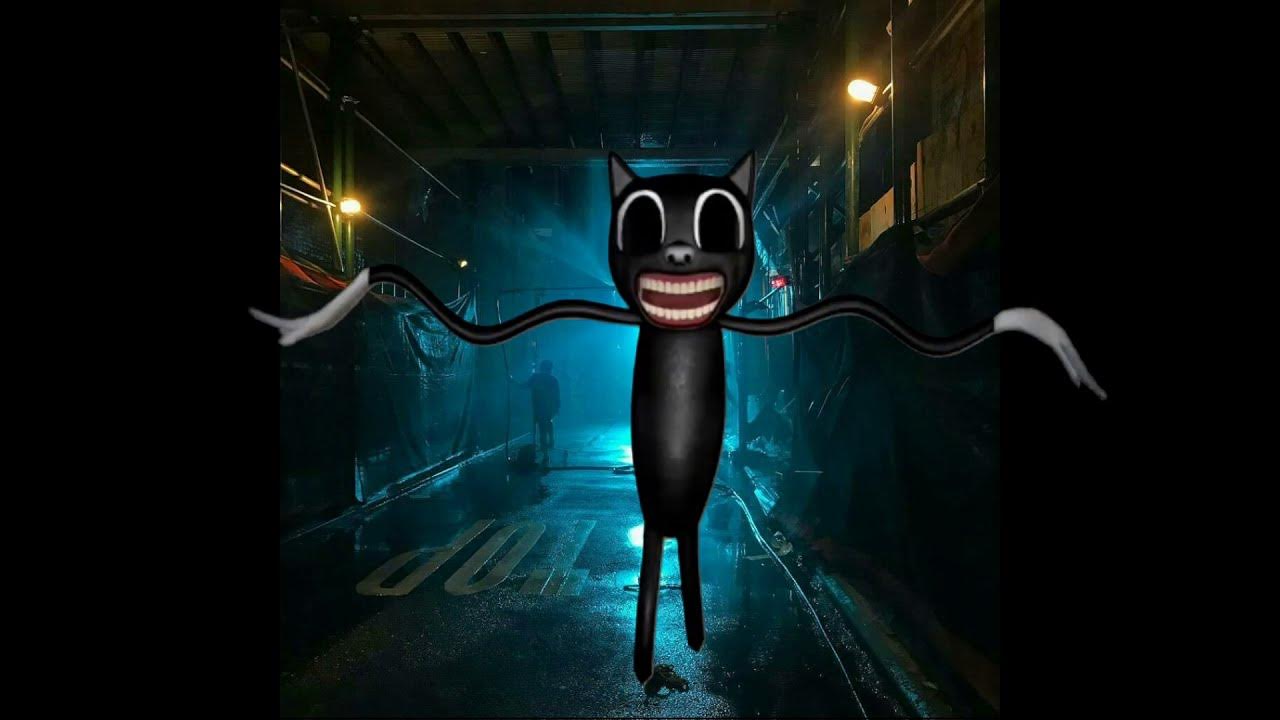 Включи страшный кэт. Cartoon Cat Horror Тревор Хендерсон. Картун Кэт страшилки. Картун Кэт очень страшный.