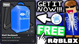 FREE ACCESSORY! HOW TO GET Hard Shell Backpack! (ROBLOX CurioCity EVENT)