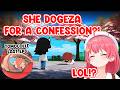 Miko Bursts Out Laughing at Korone’s Dogeza Confession to Mio in Tomodachi Collection