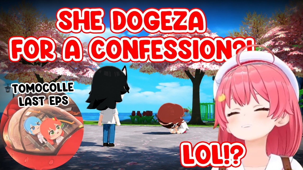 Miko Bursts Out Laughing at Korone's Dogeza Confession to Mio in
