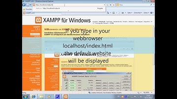 Xampp CMS: Installation instructions for xampp / xampp portable under windows