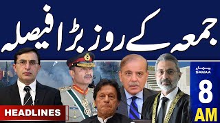 Samaa News Headlines 8AM | Chief Justice Major Decision | 29 March 2024 | SAMAA TV