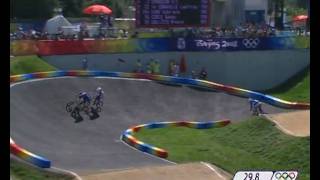 Anne-Caroline Chausson Win Women's BMX Gold - Beijing 2008 Olympics