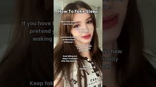 How To Fake Sleep Like a Pro (POV Edition)