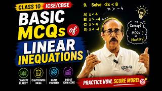 Most Expected MCQs from Linear Inequations 🎯 | Class 10 Maths