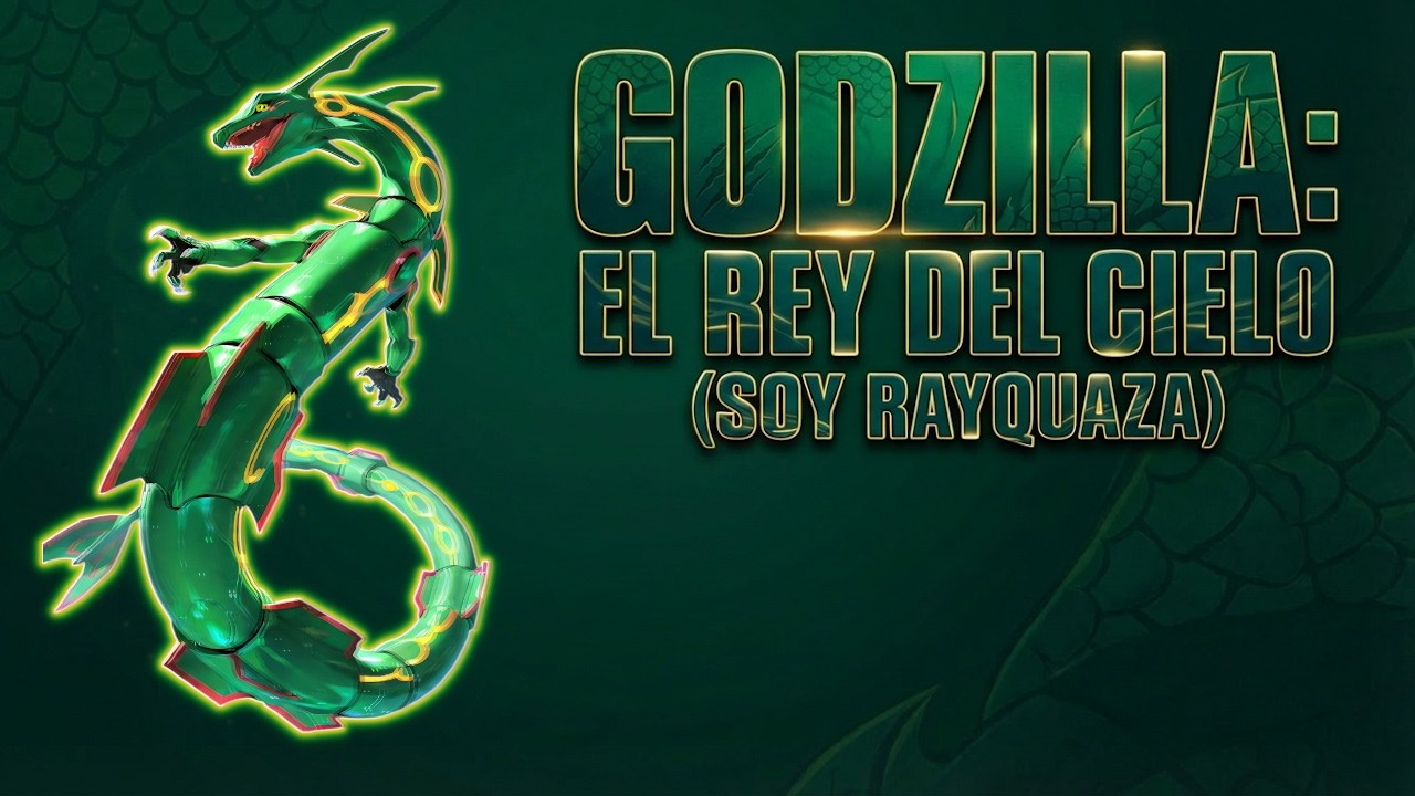 Godzilla: El Rey del Cielo (Soy Rayquaza) #fanfic #pokemon #godzilla