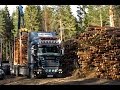 Scania R730 6X4 Timber Truck Loading