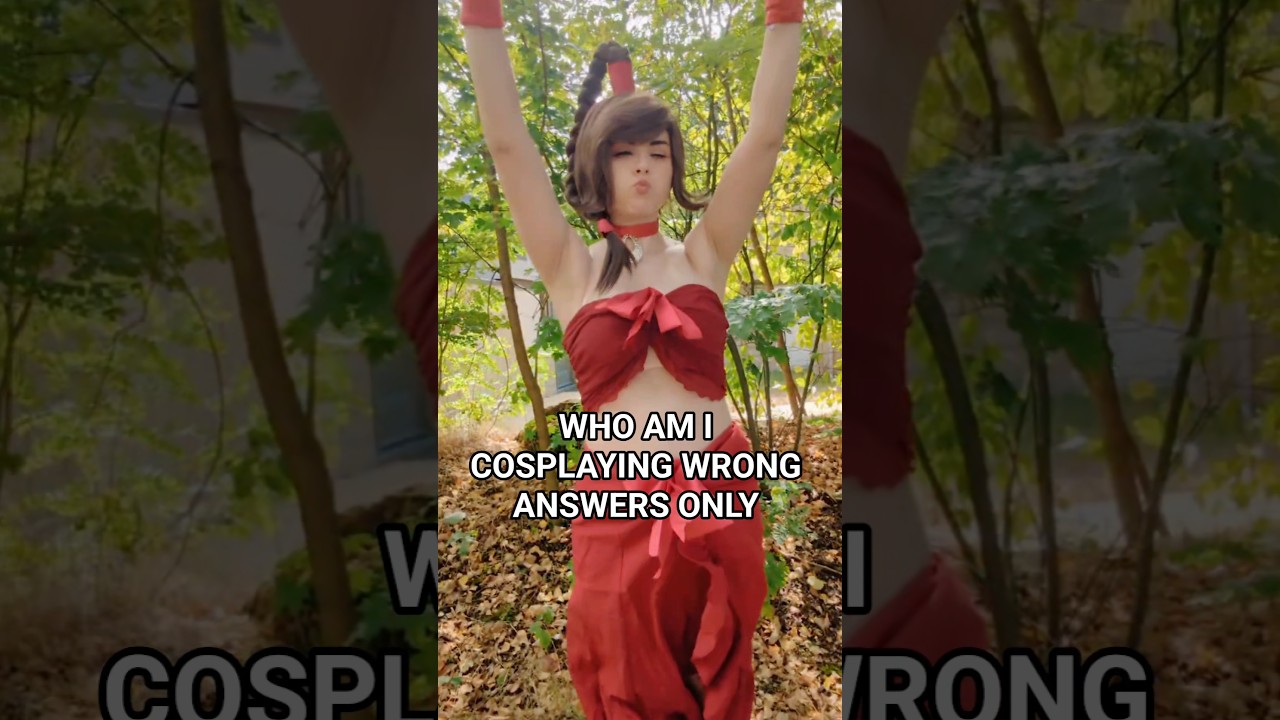 who am I cosplaying...WRONG ANSWERS ONLY! #cosplay #comiccon #avatar