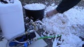 пеногенератор для пенобетона - YouTube