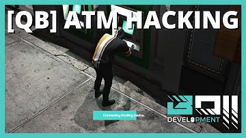 QBCore ATM Hacking Script V1.1 | FiveM Roleplay Scripts | BOII Development