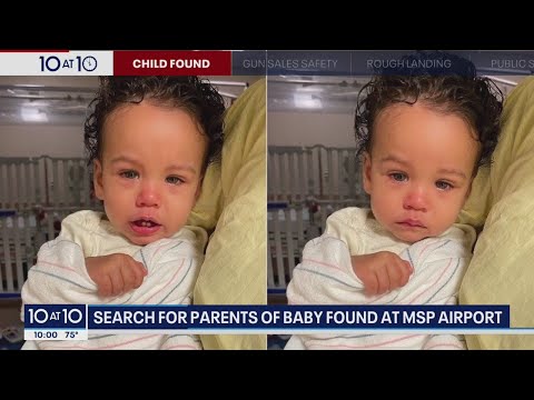 Do you recognize this baby? Police looking for parents of baby found at MSP Airport | FOX 9 KMSP