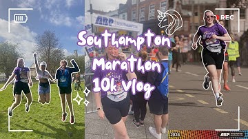 Southampton ABP Marathon 10K Vlog Running for Abbys Heroes!!!! 🦄💜