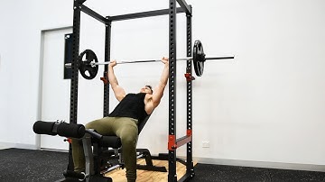 Reeplex Squat Power Rack with Spotter Arms Exercise Video