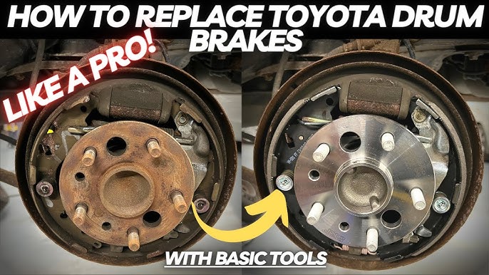 How To Replace Drum Brake Shoes (Full) - EricTheCarGuy 