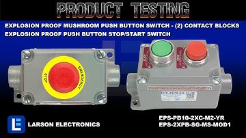 Explosion Proof Mushroom Push Button