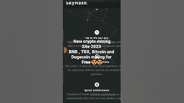 Free cloud mining site 2023