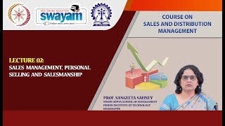 Lecture 02 : Sales Management, Personal Selling, and Salesmanship