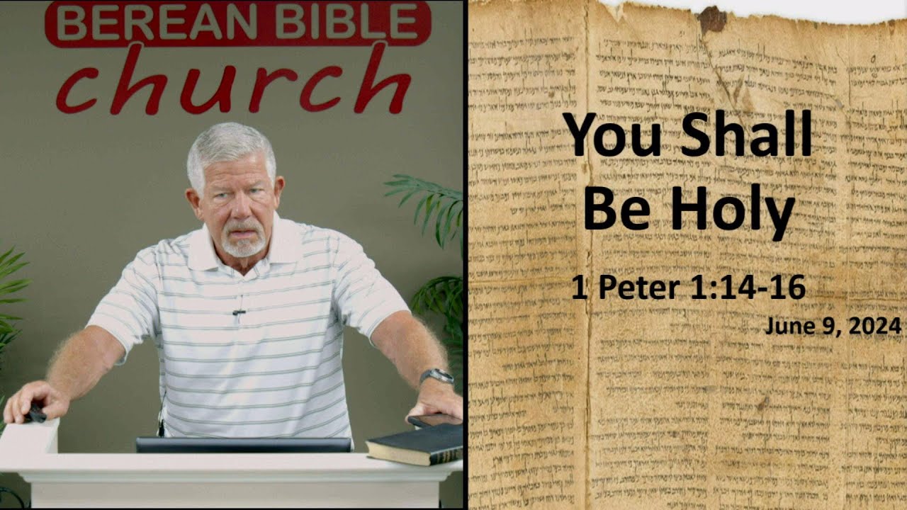 You Shall Be Holy 1 Peter 1 14 16 YouTube You Shall Be Holy 1 Peter 1 14 16 YouTube