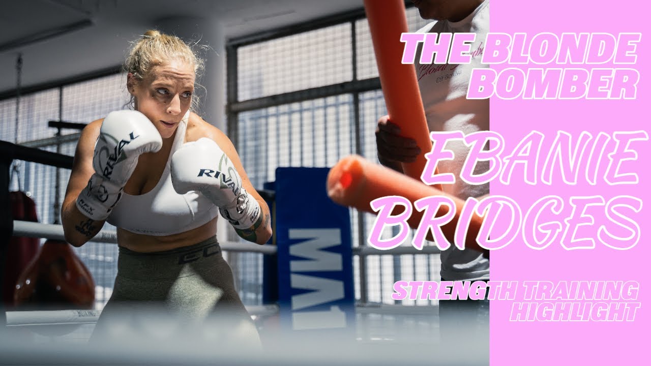 Ebanie Bridges // THE BLONDE BOMBER