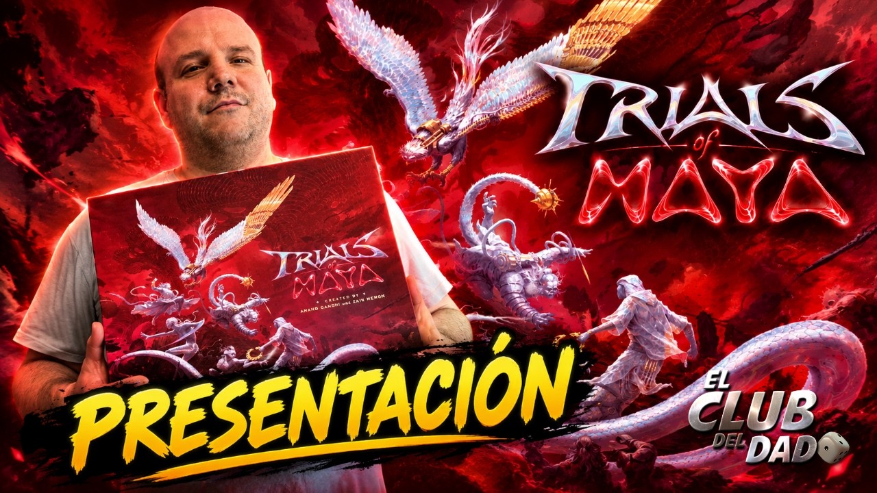El club del dado, Trials of Maya - Gamefound Showcase - Board Game